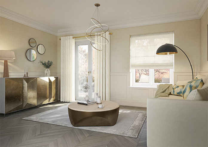 Padua Voile, Ivory - Made to Measure Curtains - Image 8